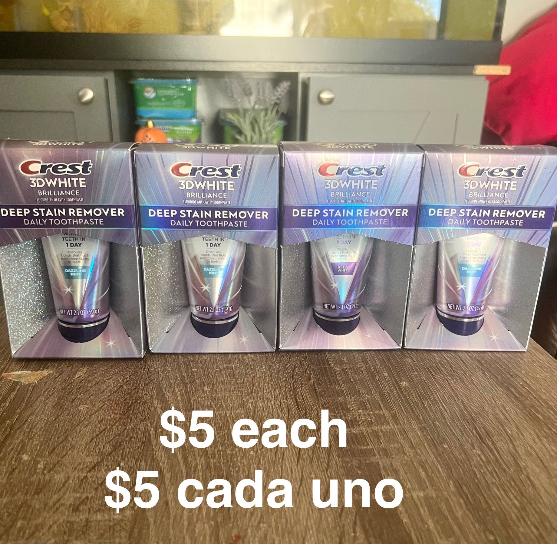 Crest 3D White Deep Stain Remover Toothpaste