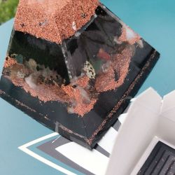 XL Black Sun EMF Protection Shungite Orgone Generator