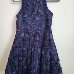 Blue Dress For Big Girls 