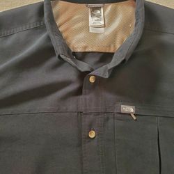 Northface Full Button L/S Performace Shirt
