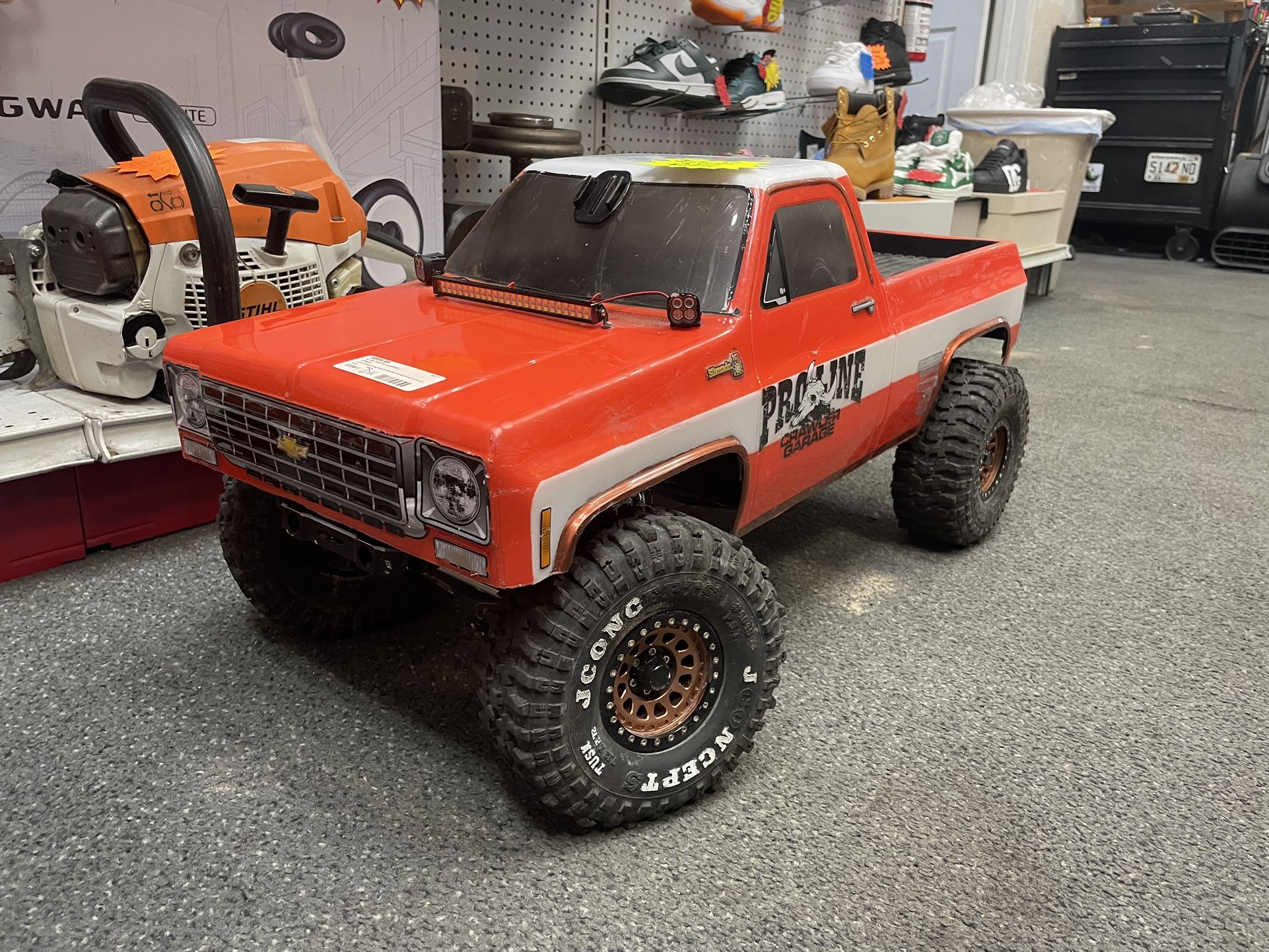 Horizon Lobby K10 1/6 Scale Custom Trail Honcho 4WD Rc 