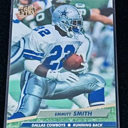 Emmitt Smith 1992 Fleer Ultra