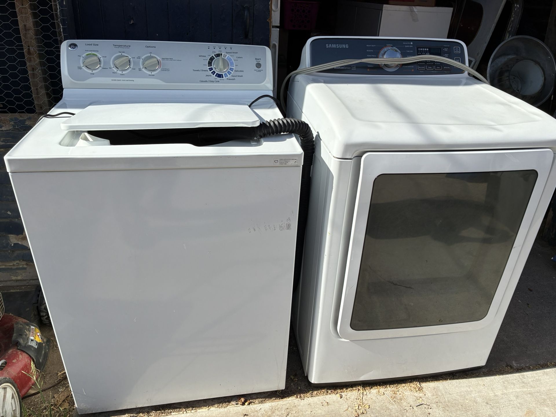 Washer & Dryer