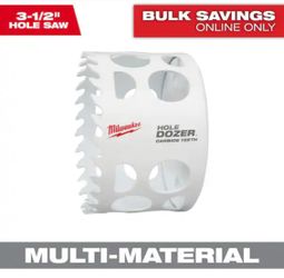 MILWAUKEE 3-1/2 in. Hole Dozer Carbide Hole Saw