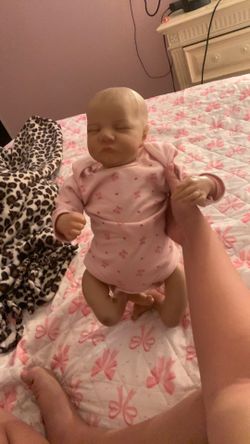 Silicone baby doll