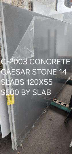 120x55 Concrete Caesar Stone 