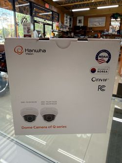 Hanwha Wisenet QND-6012R1 2MP Full HD IR Network Dome Security Camera PoE
