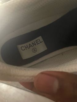 Chanel White Sneakers