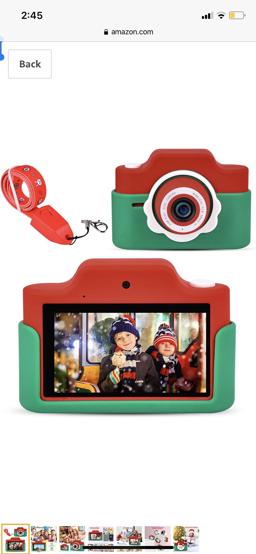 Kids Camera With 3.0inch Touch Screen