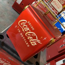 Vintage Kustom Painted Coke Cooler 