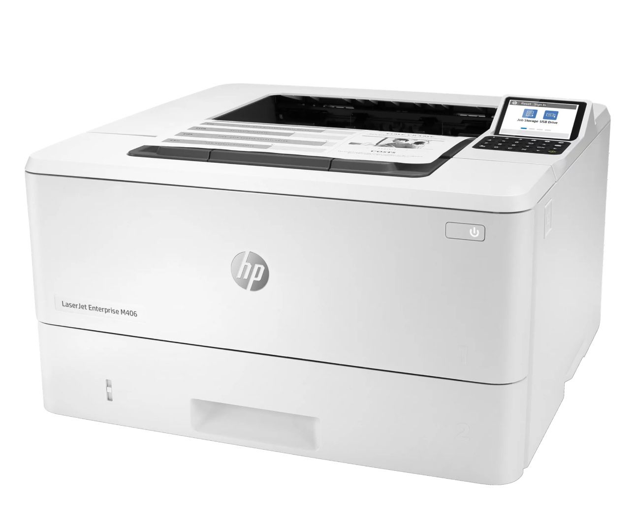 HP  Printer LaserJet Enterprise M406dn Desktop Laser Printer