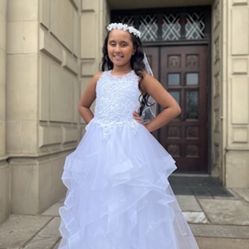 First Communion Dress/Flower Girl Size 14
