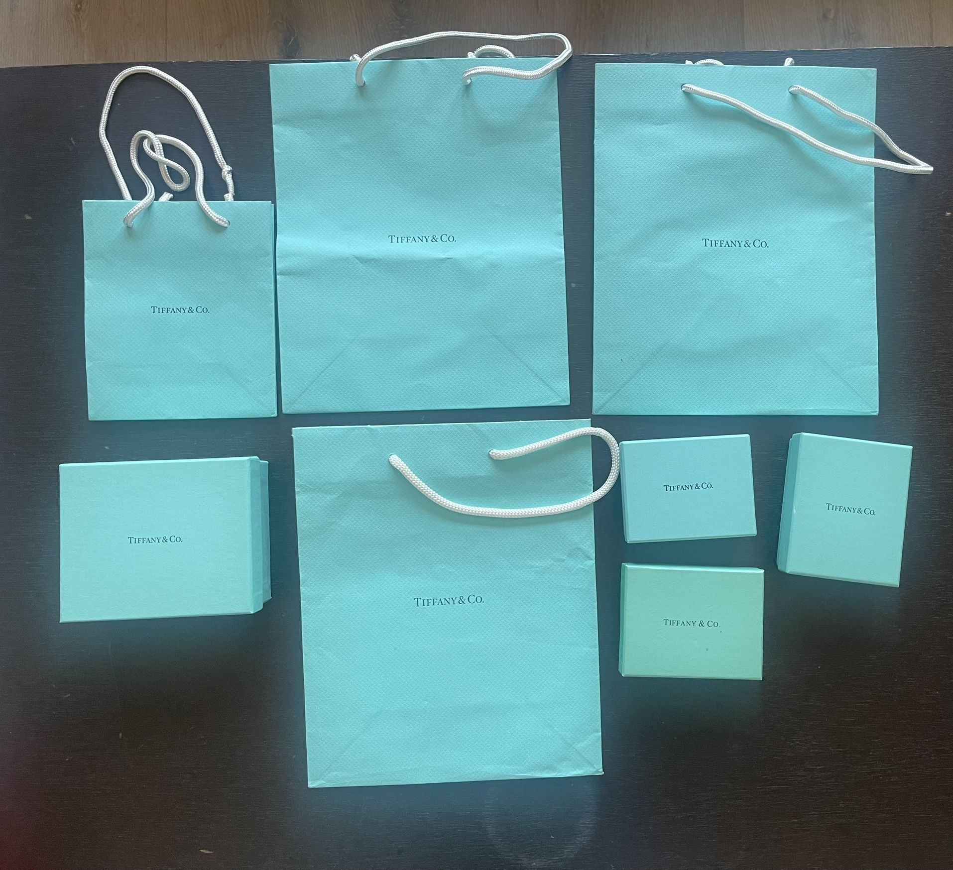 Tiffany Co Bags And Boxed