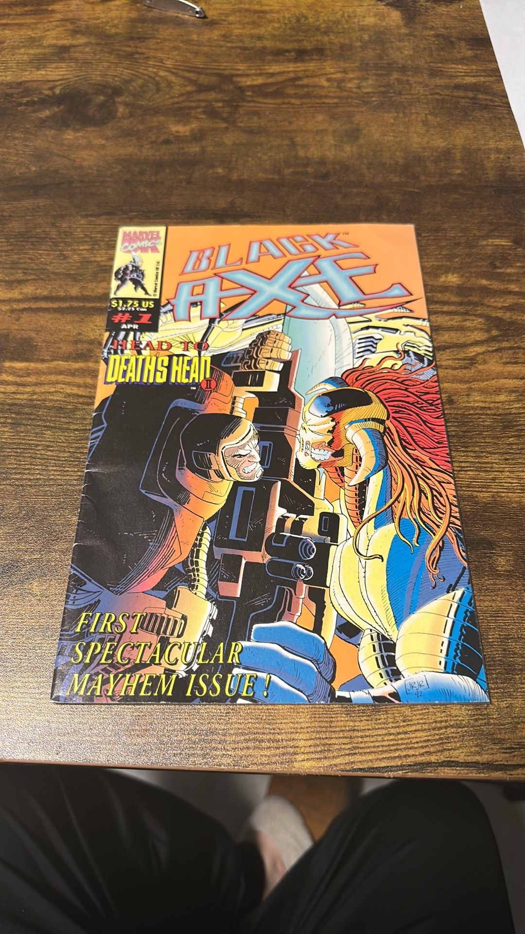 Marvel comics Black axe #1