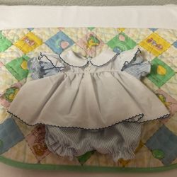 Vintage Cabbage Patch Kids Dress & Bloomers PMI Factory
