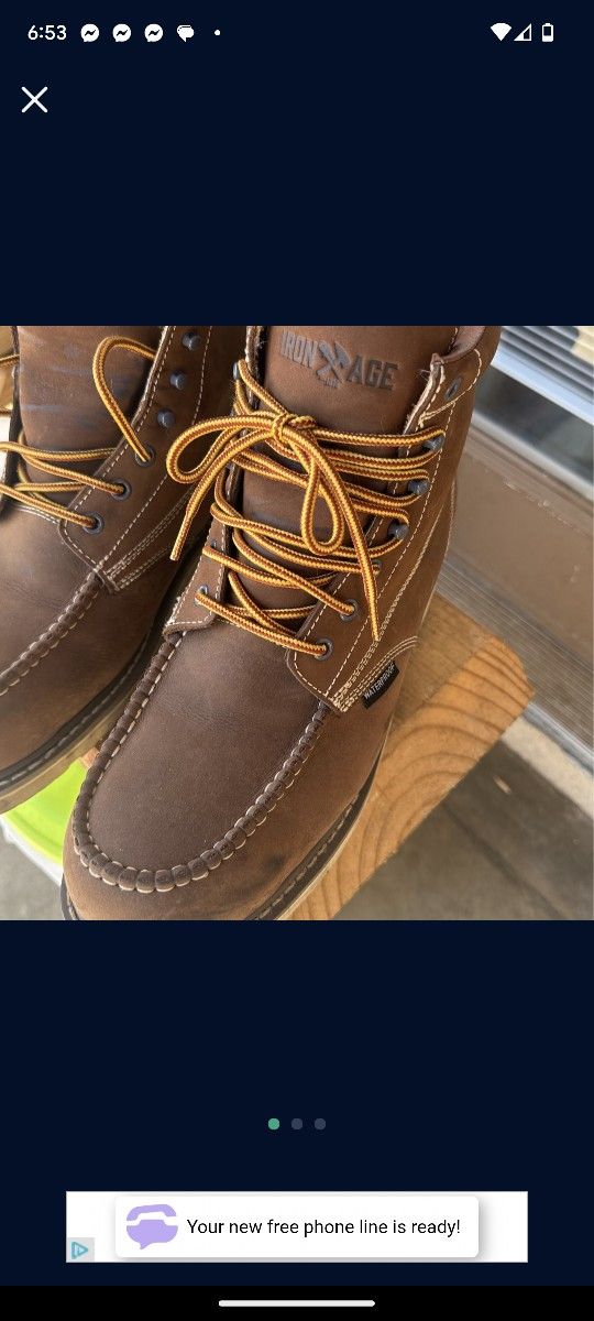 Iron Age Work Boots
