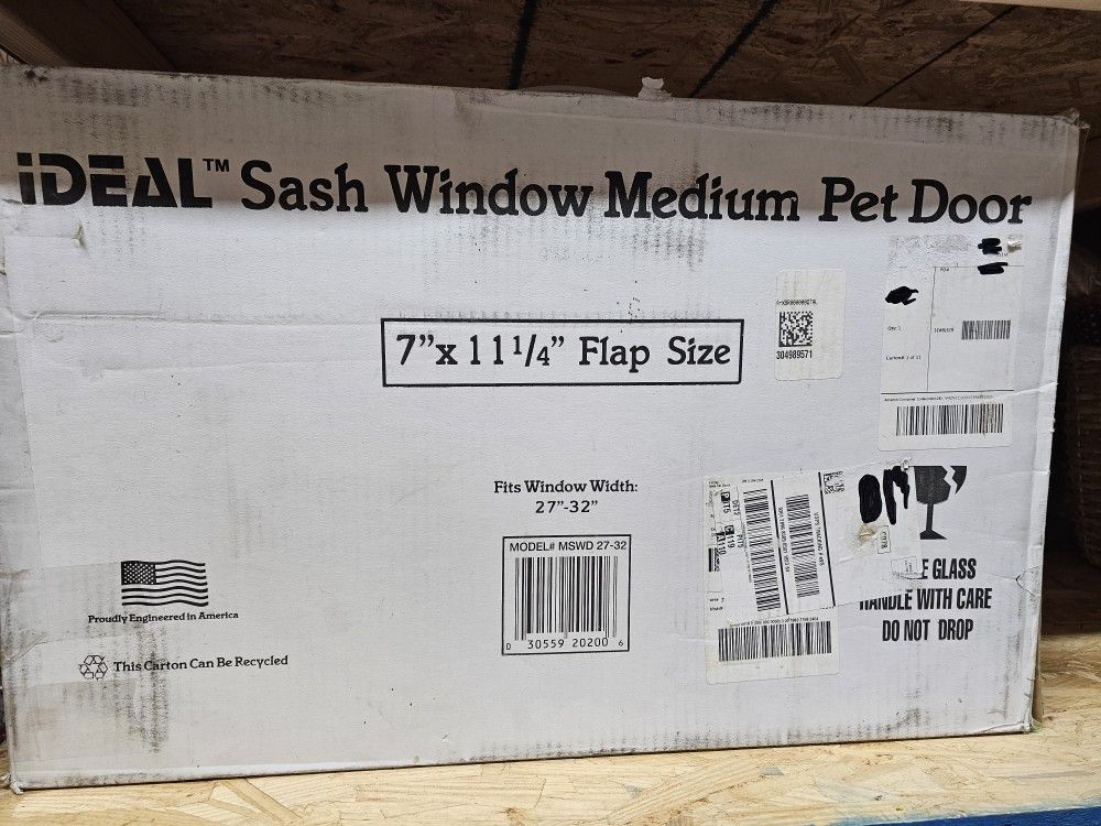 Window Dog Door