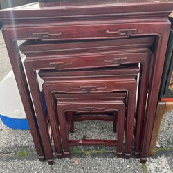 Rosewood Nesting Tables