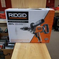 NEW Ridgid 1/2" Spade Handle Mud Mixer R7122