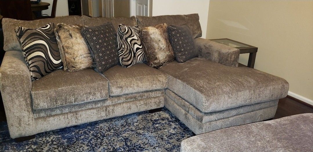 Microfiber Sectional Sofa