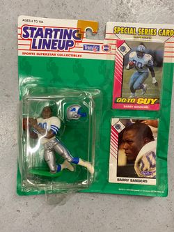Starting Line Up  Barry Sanders Go To Guy
