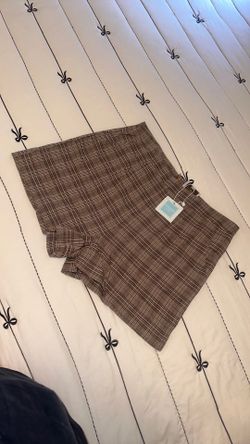 Plaid shorts