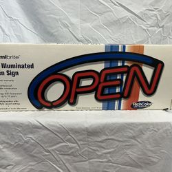 25” OPEN Sign