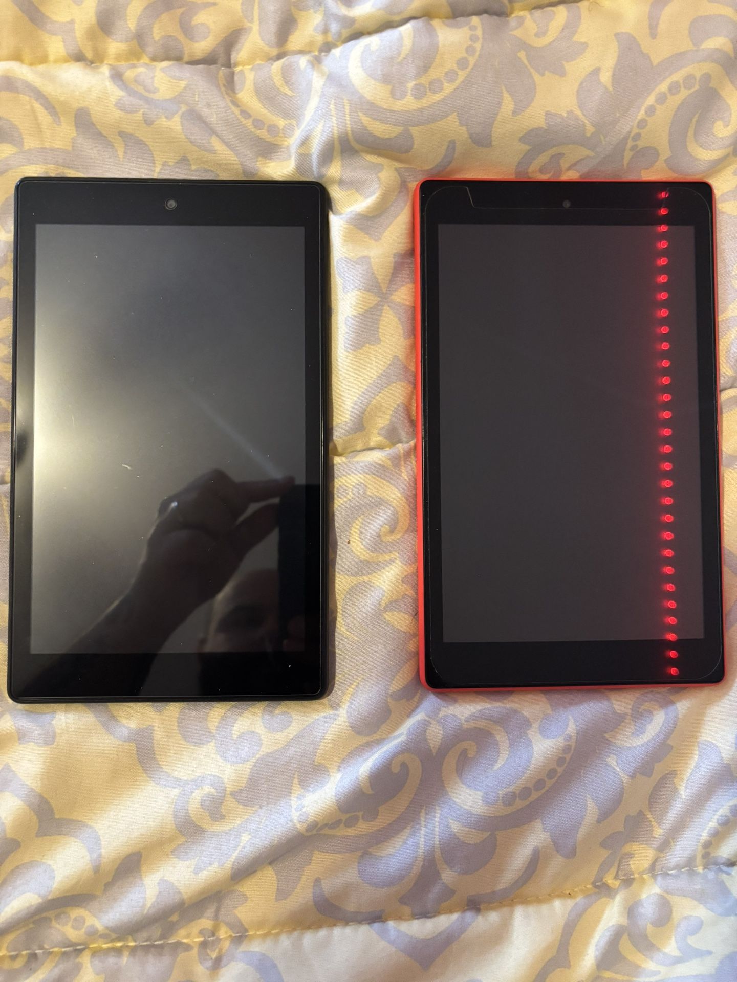 2 Amazon Fire 8 HD tablets