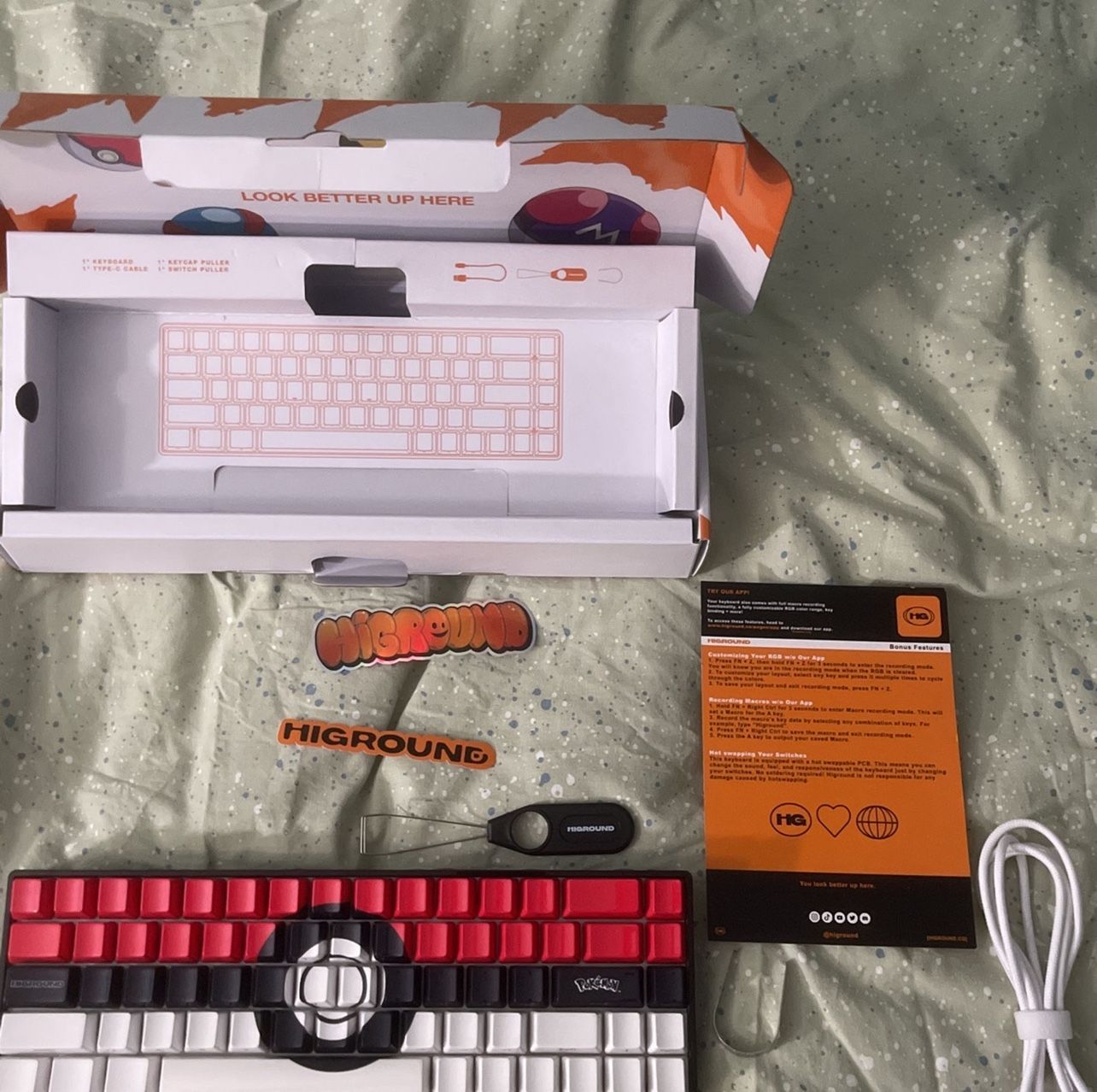 Highground X Pokemon Keyboard