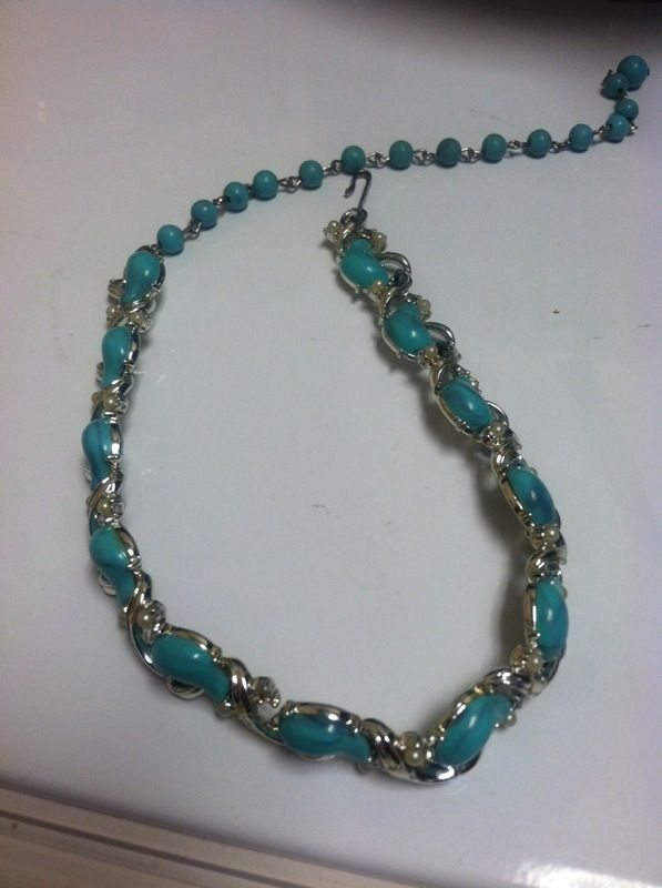 Vintage necklace turquoise