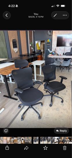 Ergonomic Office Chair with Lumbar Support and 2D Headrest Adjustable armrests, contoured seat cushion, breathable design, smooth-rolling wheels, recl