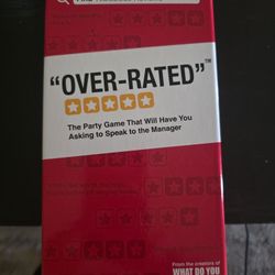 Over Rated Game 