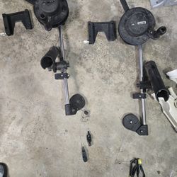 2 Scotty Downriggers And Fishing Gear