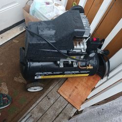 Central Pneumatic Air Compressor, 2 Horsepower 8 Gallon Tank Works Like. Ew Great Tool