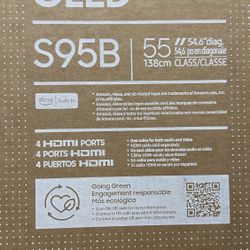 Samsung 55 Inch Oled 4K Tv Smart Qn55s95b