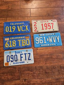 License Plates