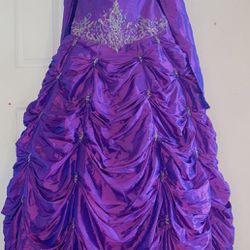 Purple 15nera Dress 