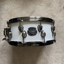 Mapex Satun Evolution Snare 14 x 4,5 Polar White