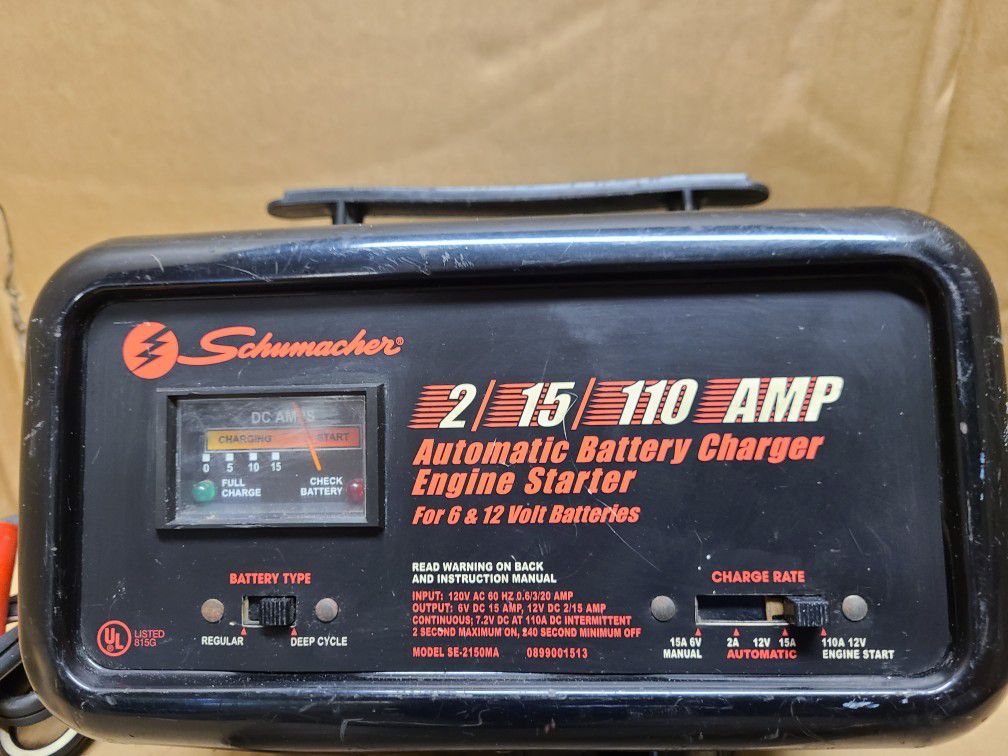Battery Charger Schumacher Brand