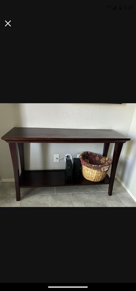Pottery Barn Console Table 
