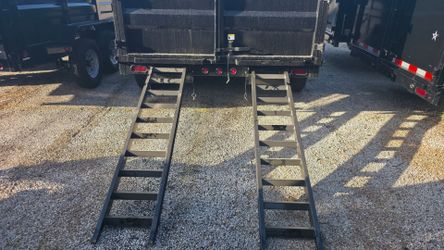 16ft Bumper Pull Dump Trailer