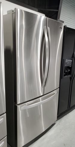 LG 3-Door Stainless Steel Fridge

