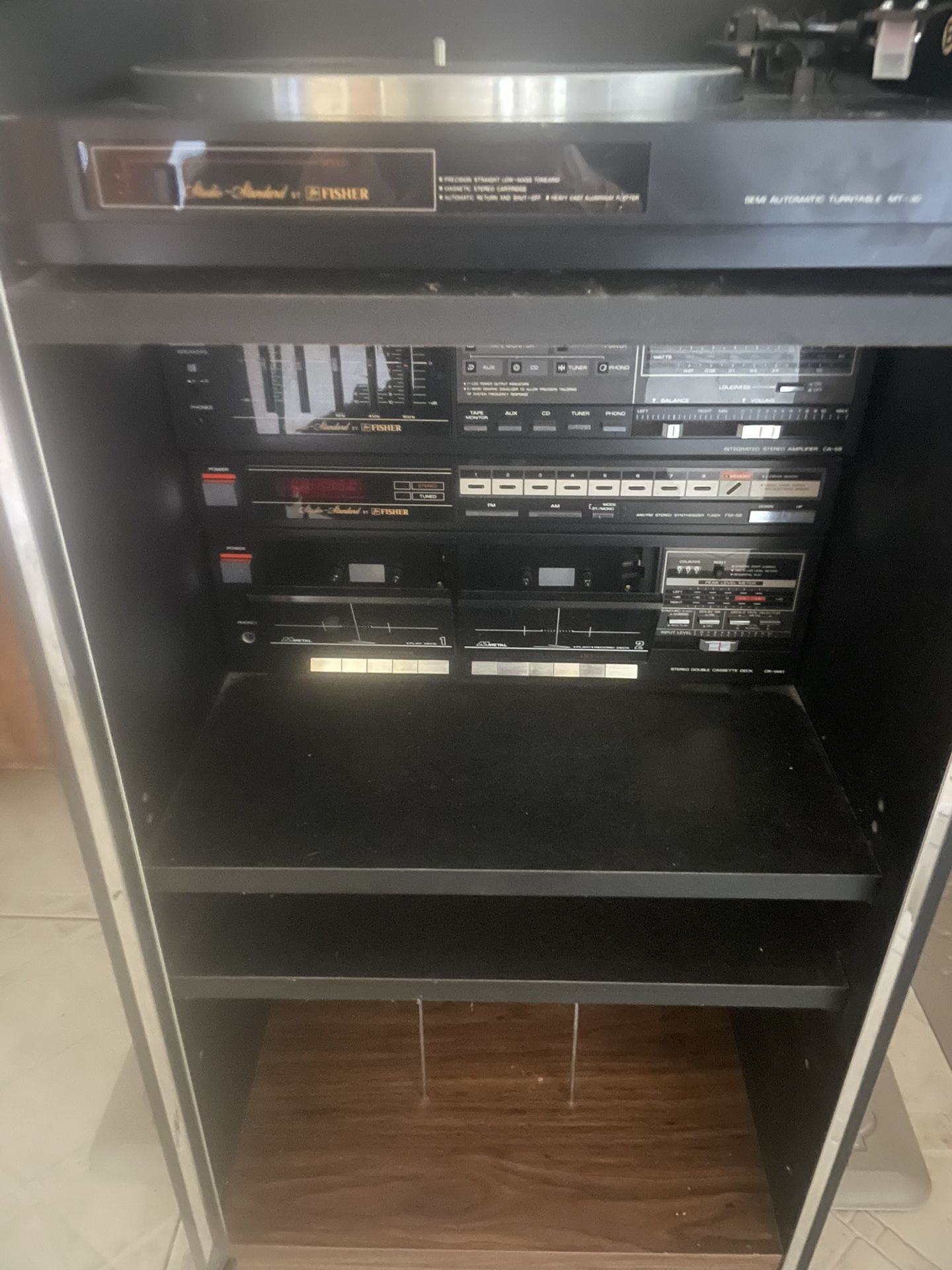 Vintage Stereo System. 