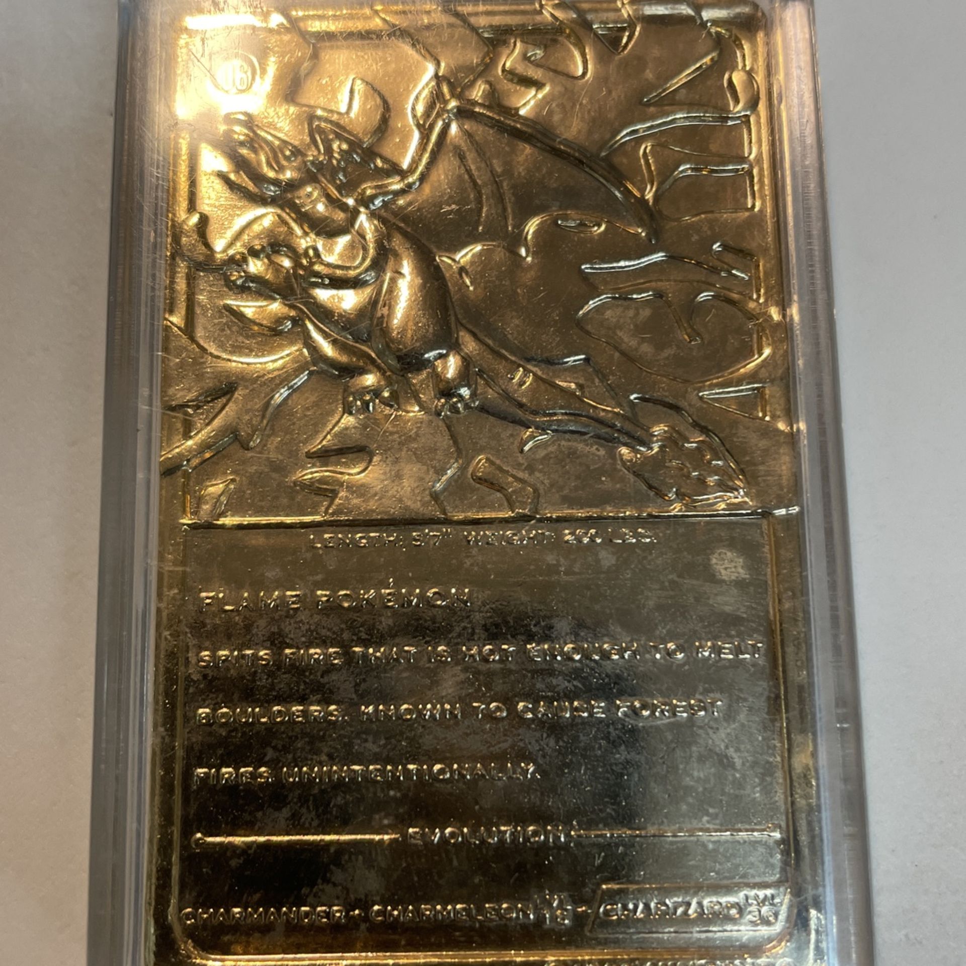 1999 Burger King Gold Plated Pokmon Charizard Card for Sale in Arroyo  Grande, CA - OfferUp