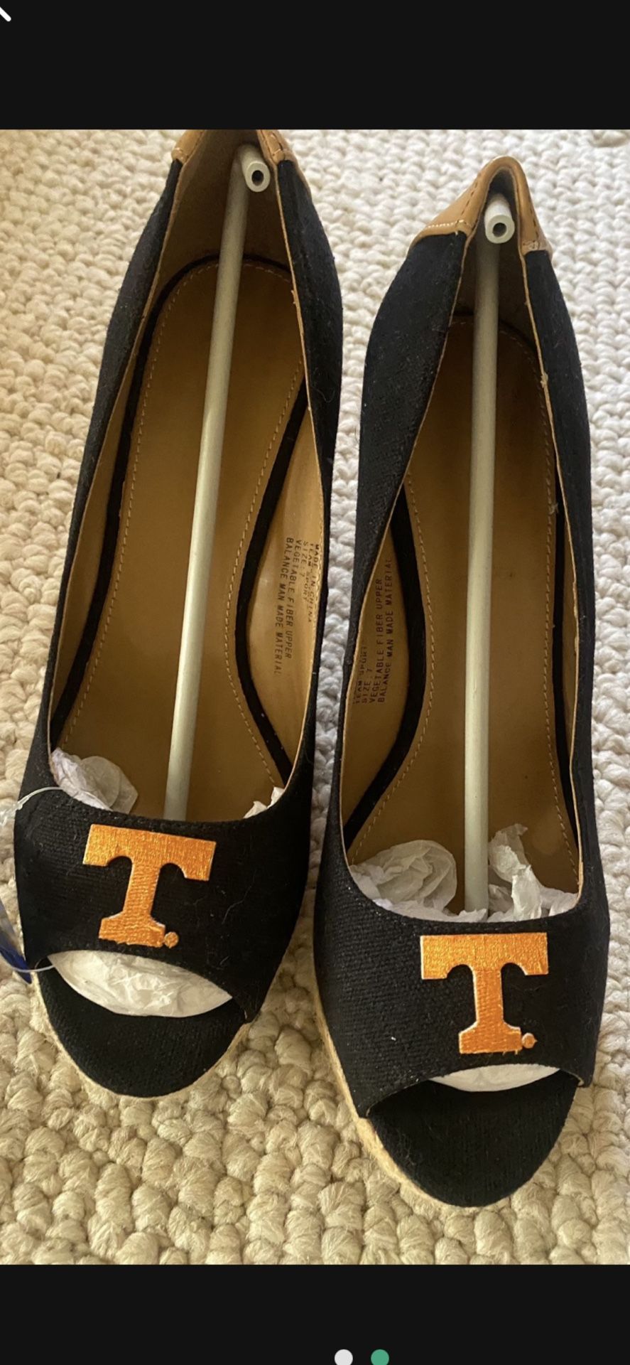 TENNESSEE VOLUNTEERS LADIES SHOES