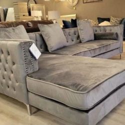 New Sectional In Box 📦 Sofa Couch Finance Available No Credit Needed 