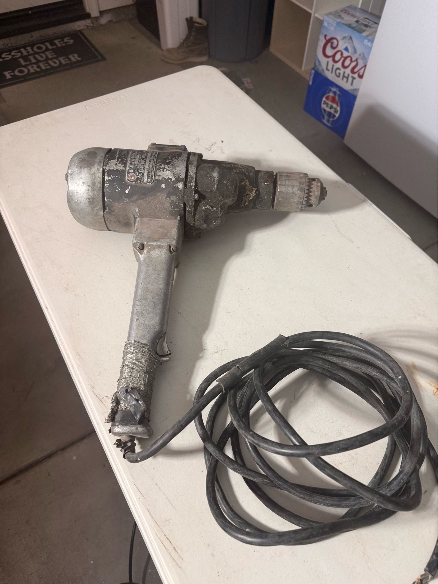 Black and decker 3/4 heavy duty electric drill