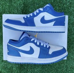 Jordan 1 Low Marina Blue 7.5w, 8w, 8.5w