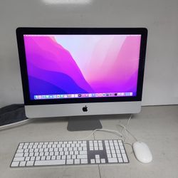Late 2015 Apple iMac Retina With 3.1Ghz Quad-Core Intel Core i5 (21.5inch, 16GB, 1TB HDD,) Silver
