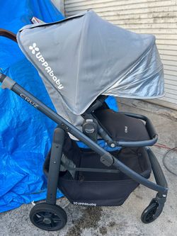 UPPAbaby Cruz V3 Full-Size Stroller - Evelyn: Maximum Weight 50 lbs, Bassinet
